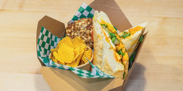 Leave Meat Alone Sandwich Box