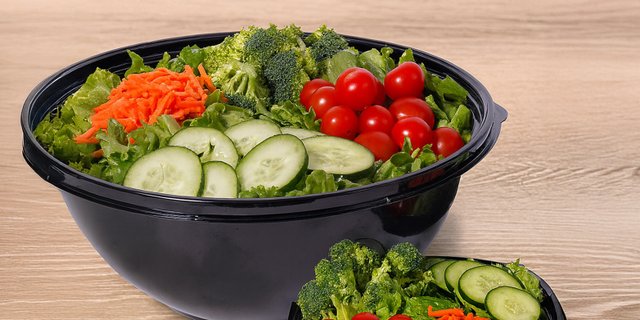 Vegan Family Garden Salad