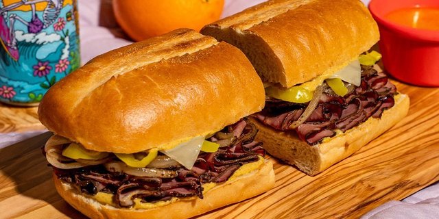 Left Coast Pastrami Sandwich