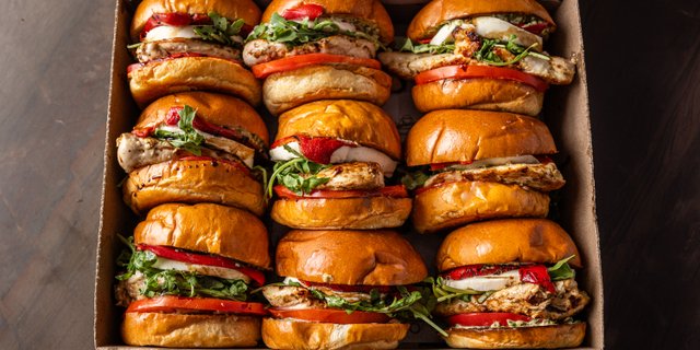 Grilled Chicken Sandwich Platter