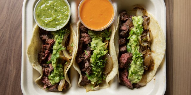Hanger Steak Taco Boxed Lunch