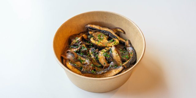 Slow-Cooked Tamari Mushrooms