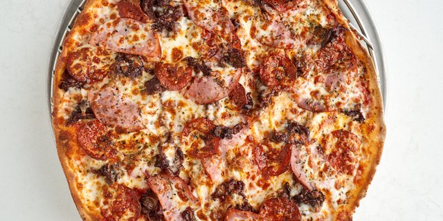 Gluten-Free Get Meaty Pizza