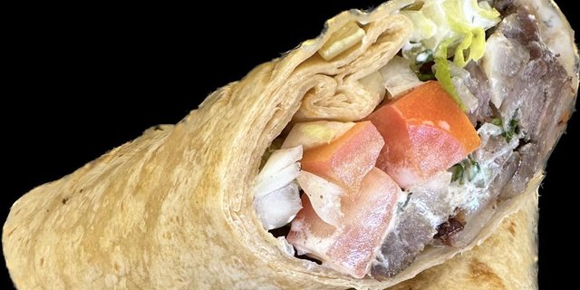 Beef & Lamb Shawarma Wrap
