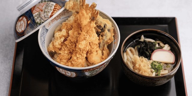 Shrimp Tempura Donburi