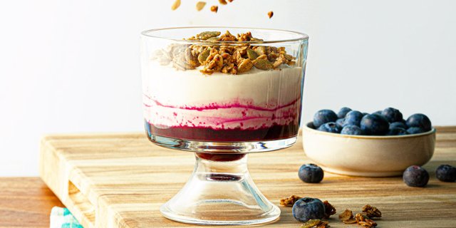 Blueberry Maple Yogurt Parfait
