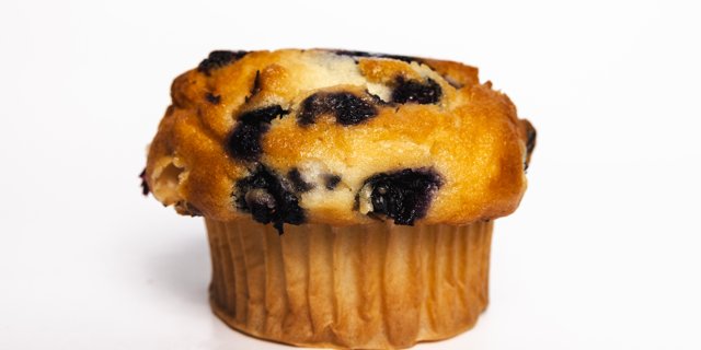 Fresh Handmade X-Large Blueberry Muffin