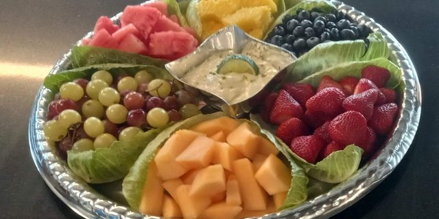 Assorted Organic Fruit Platter