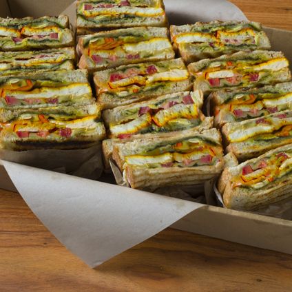 Tofu Pesto Panini Tray