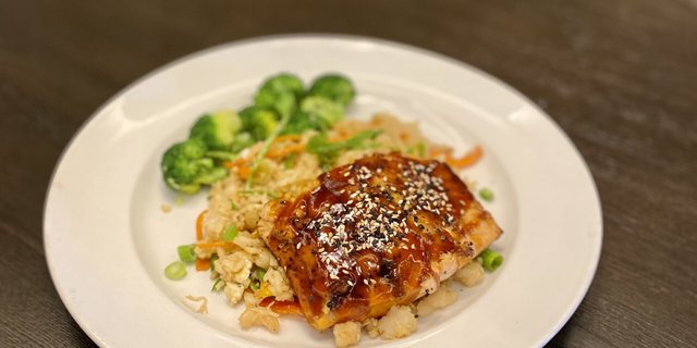 Maple Ginger Salmon
