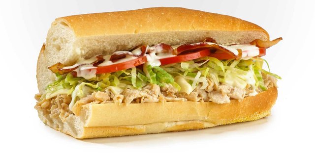 Bacon Ranch Chicken Cheesesteak Sub