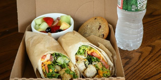 Honey Crispy Chicken Wrap Boxed Lunch