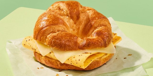 Croissant Egg & Cheese Sandwich