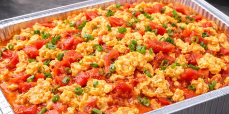 Stir-Fried Eggs w/ Tomato 番茄炒鸡蛋