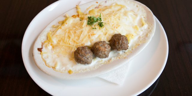 Baked Penne w/ Meatballs Tray