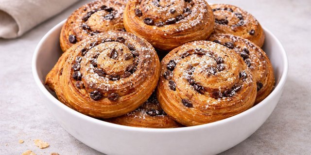 Mini Pain Aux Raisin Croissants