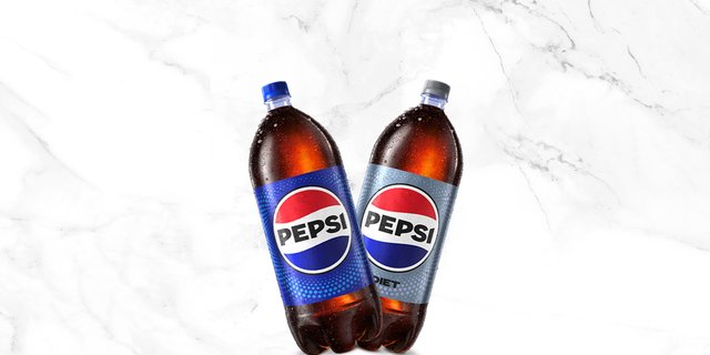 Assorted 2L Soda Bottles