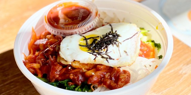 Seafood Bibimbap