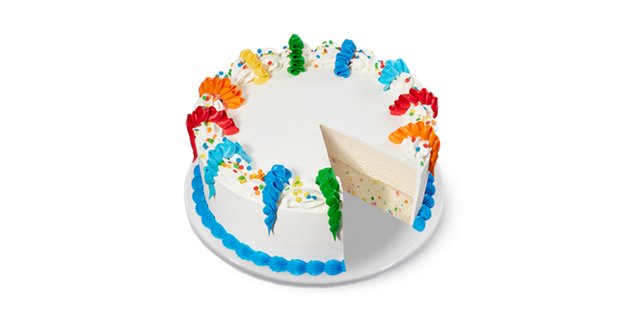 Celebration Party Ice Cream Cake