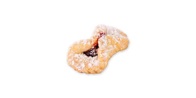 Raspberry Bowtie Cookies