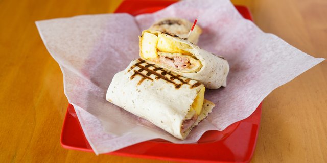 Morning Ham Sandwich Breakfast Box