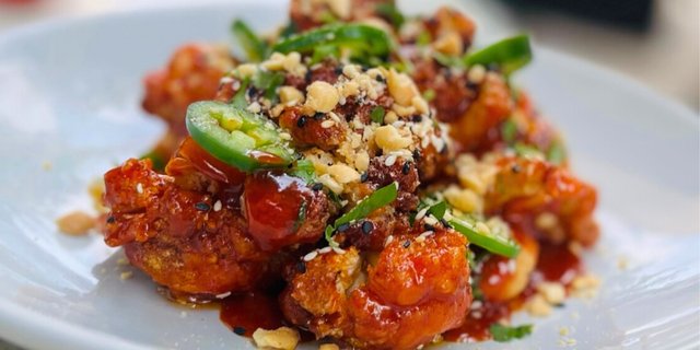 Sweet & Spicy Cauliflower