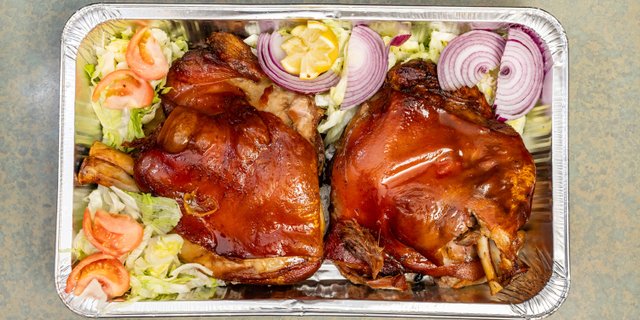 Pernil (Roast Pork) Tray