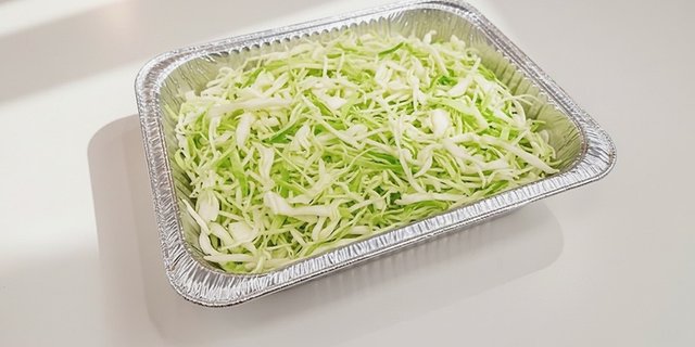 Shredded Cabbage Tray