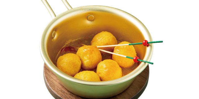 Siha Fish Ball w/ Curry Sauce