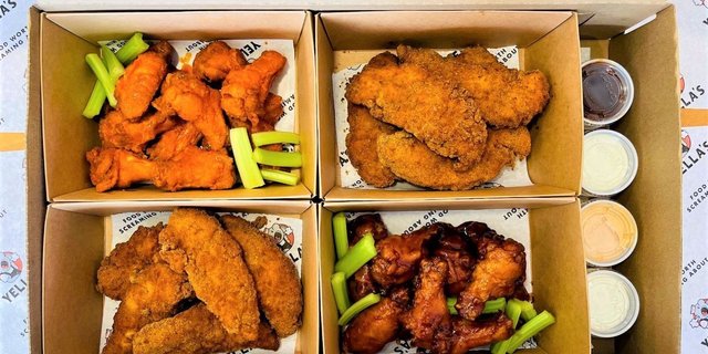 Jumbo Wings & Tenders Box