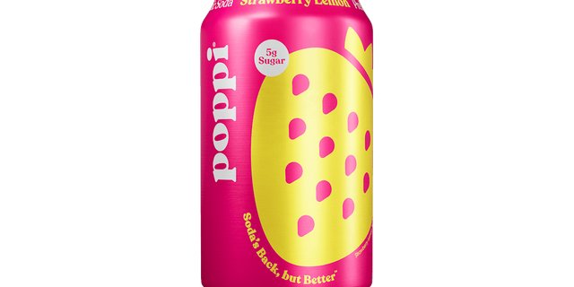 Poppi Strawberry Lemon - 12oz Can