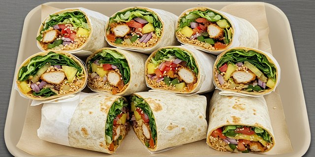 Chicken Teriyaki Wraps
