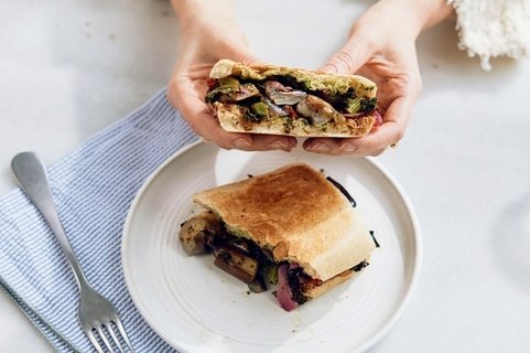 Sun-Dried Tomato & Eggplant Sandwich