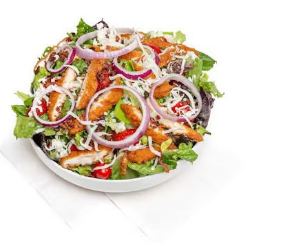 Fried BBQ Chicken Salad