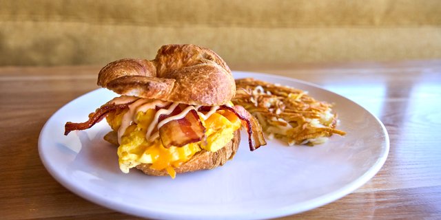 Croissant Breakfast Sandwich