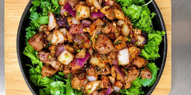 Sauteed Lamb With Cumin Flavor