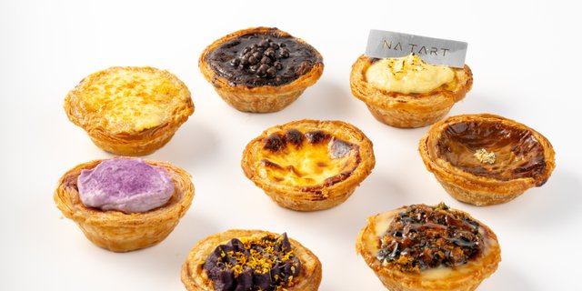 40 Pcs Original Portuguese Egg Tarts Tray