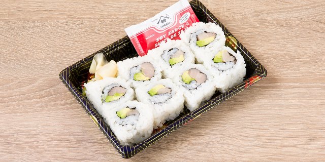 Hamachi Avocado & Scallion Roll