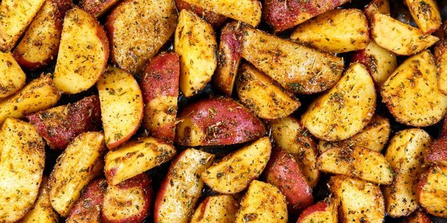 Breakfast Oven Roasted Potatoes