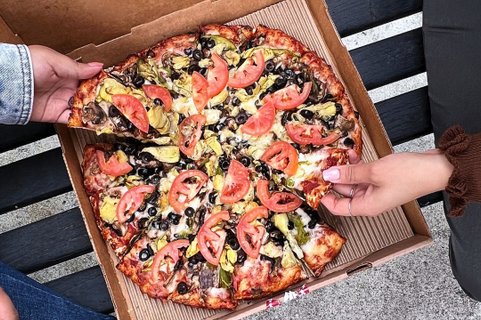 Mt. Veggiemore Pizza