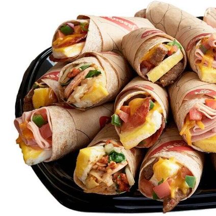 Hot Wrap Breakfast Package w/ Fresh Fruit