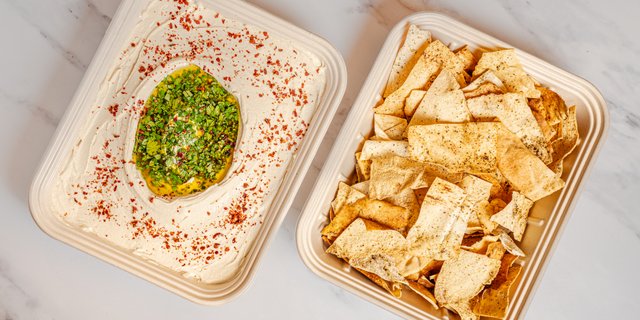 Hummus w/ Pita Platter