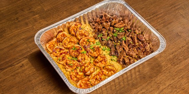 Cajun Steak & Shrimp Pasta