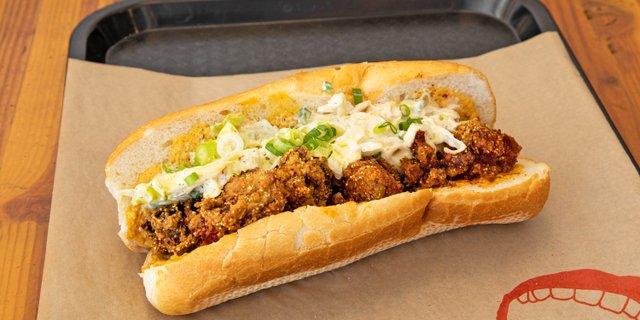 The Hama Hama! a Norwest Oyster Po'Boy