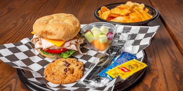 Oven-Roasted Turkey Sandwich Boxed Lunch