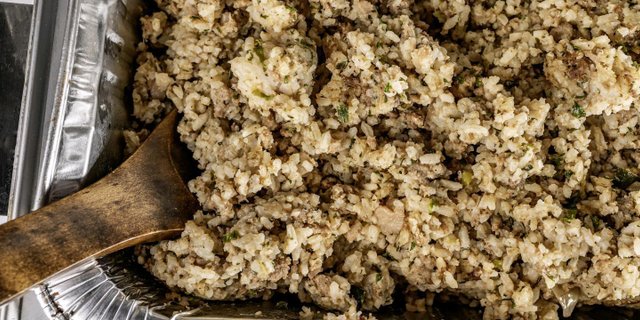 Boudin Dirty Rice for 8