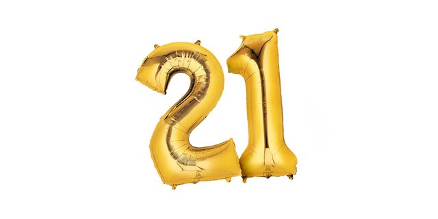 Golden Number Balloons