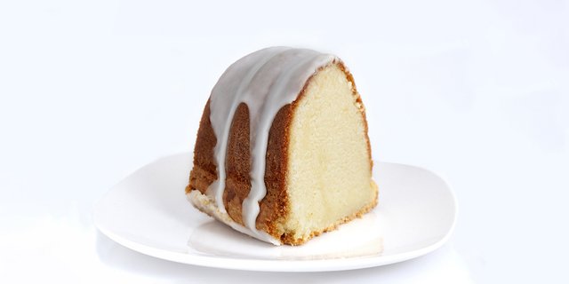 7Up Bundt Cake Slice