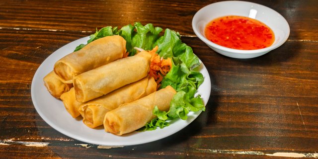 Vegetable Fried Egg Rolls