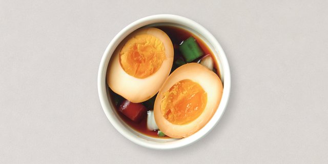 Soy-Dipped Egg